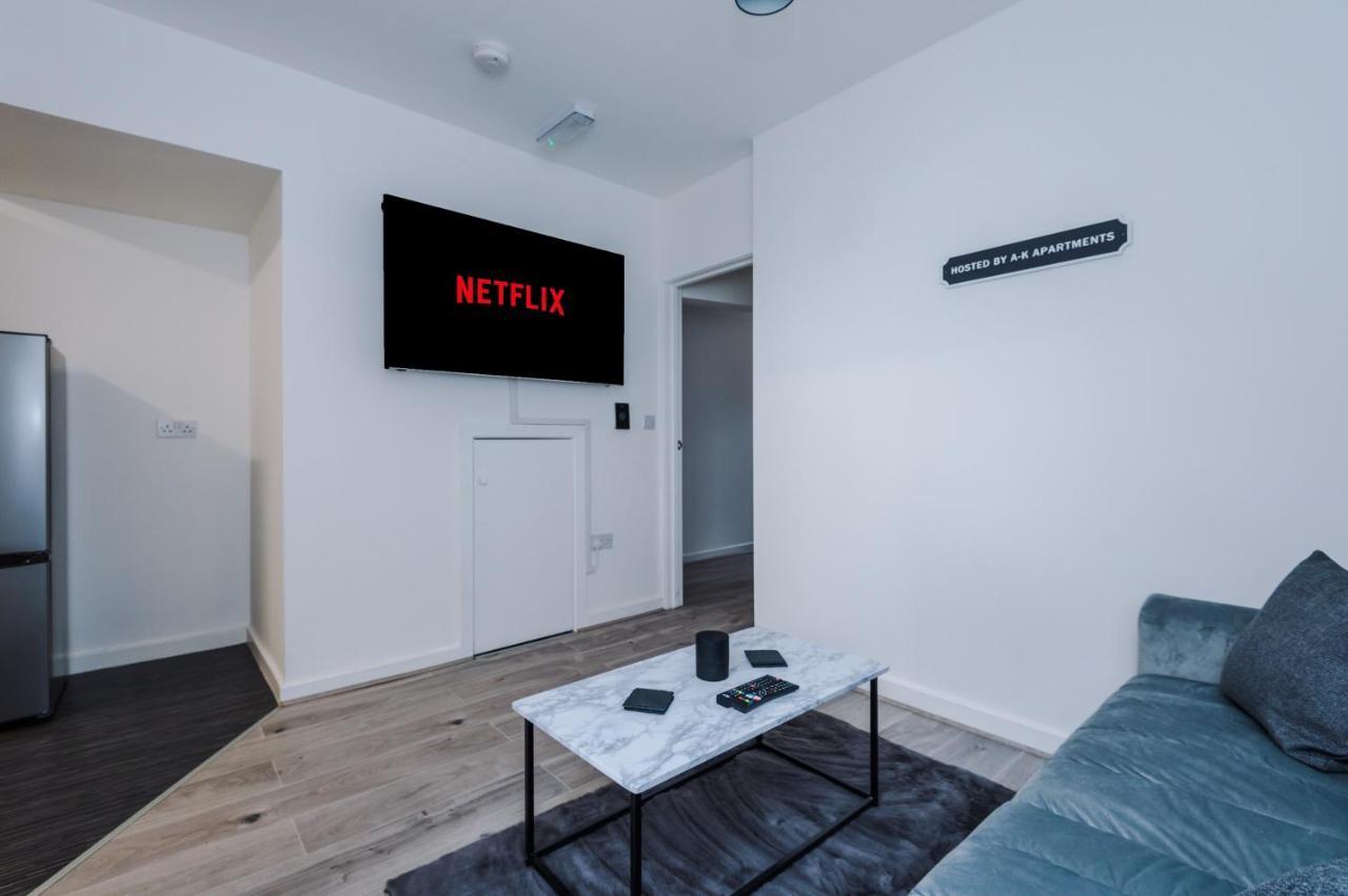 Cosy 3 Bed 3 Bath House - Central Liverpool -Self Check-In & Free Parking! Villa Eksteriør bilde